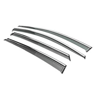 Windschermen met chromen sierlijst Niken Luxury (4 stuks) foto 2