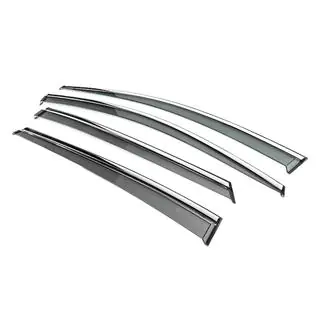 Windschermen met chromen sierlijst Niken Luxury (4 stuks) foto 2