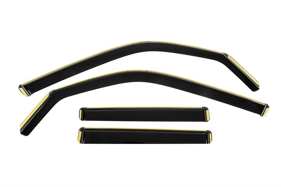 Mercedes GLK-klasse X204 2008–2015 In-channel raamdeflectoren Niken Luxury (4 stuks) Foto 1