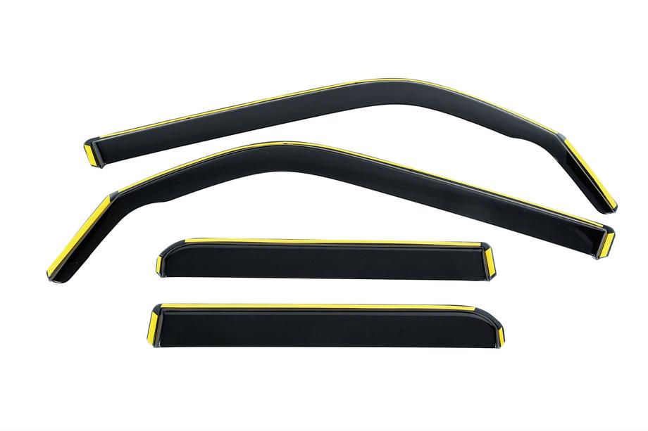 Toyota 4Runner 2009–2024 In-channel raamdeflectoren Niken Luxury (4 stuks) Foto 1