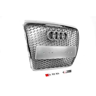 RS-stijl frontgrille (grijs met chroom) foto 2