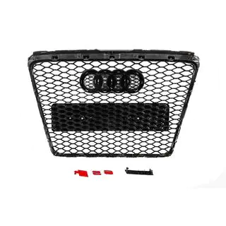 RS-stijl frontgrille (grijs met chroom) foto 4