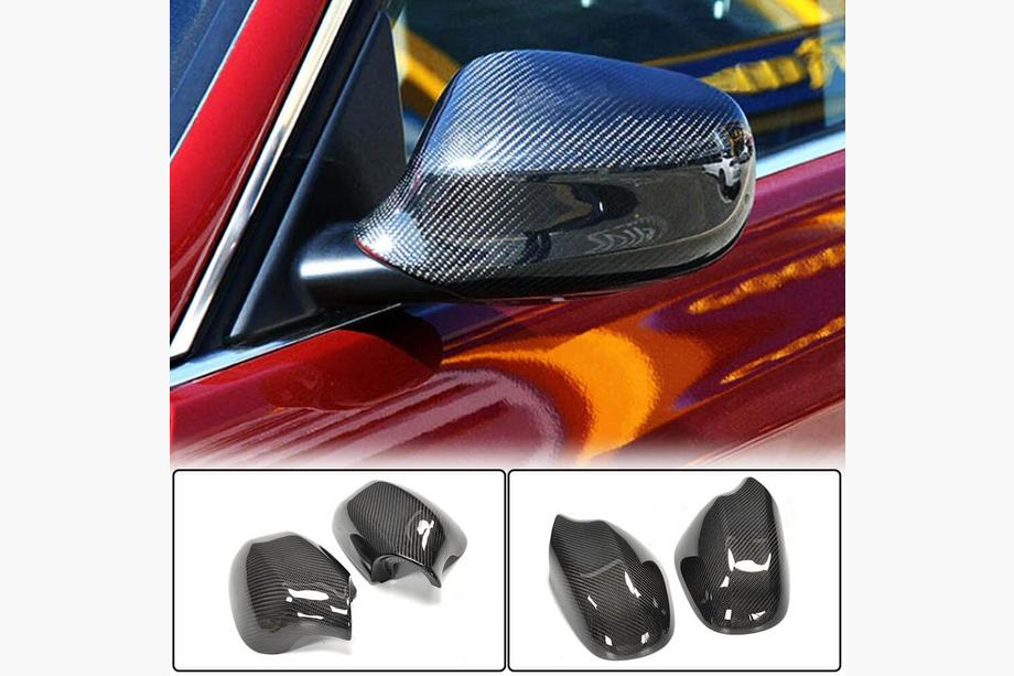 BMW 3-serie E90/E91 2005–2011 Spiegelkappen (voor E90/E91 2008-2011, carbon) Image