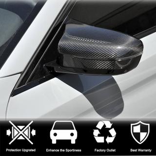 Spiegelkappen van dry carbon (voor f90 2018-2020) foto 3