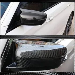 Spiegelkappen van dry carbon (voor f90 2018-2020) foto 4