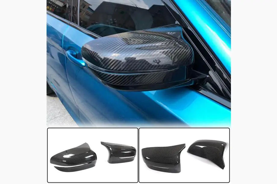 BMW 5 Serie G30/G31 2017–2023 Spiegelkappen van dry carbon (voor f90 2018-2020) Foto 1