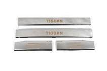 Volkswagen Tiguan 2007–2016 Carmos instaplijsten (4 stuks, RVS) foto 2