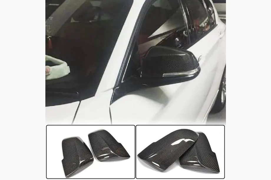 BMW 7 Serie F01/F02 2008–2015 Spiegelkappen V3 (Carbon) Image