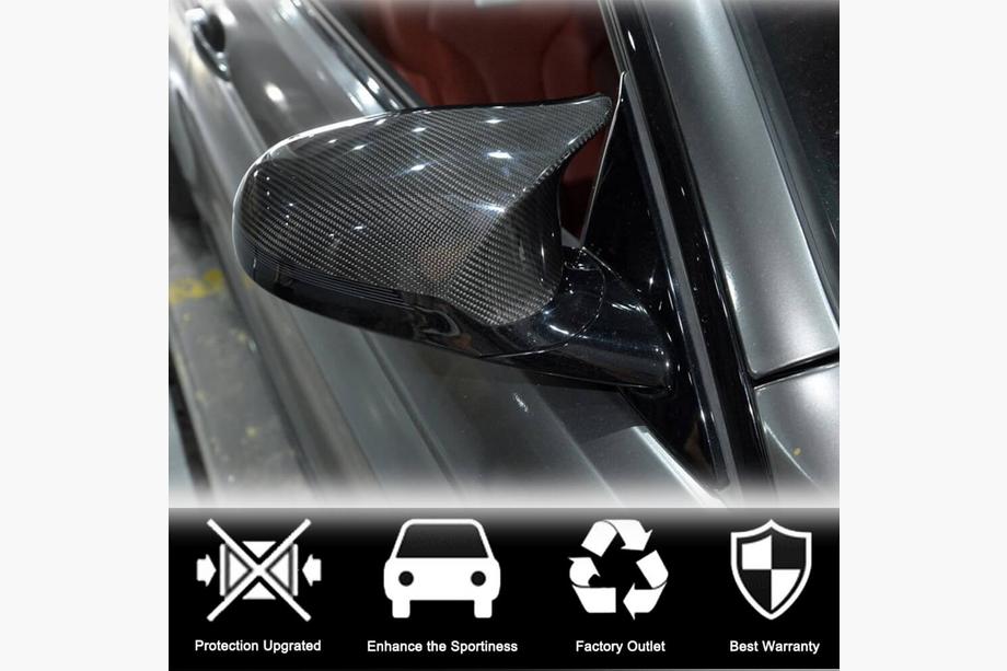 BMW 4 Serie F32/F33/F36 2012–2020 Spiegelkappen Dry Carbon V2 (voor M4) Foto 2