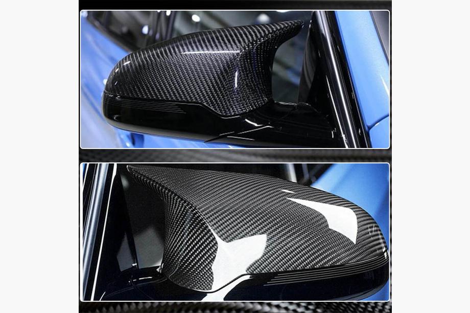 BMW 3 Serie F30/F31 2012–2019 Spiegelkappen V1 (voor F80, carbon) Foto 5