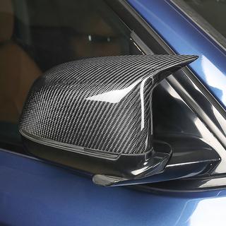 Spiegelkappen (voor F98, carbon) foto 2