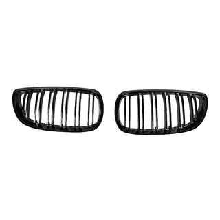 Niergrille M-Look (voor 2007-2010 non-M / 2008-2013 M3, hoogglans zwart) foto 3