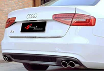 Audi A4 B8 2007–2015 Achterbumper diffuser DPT V2 (2012-2015) foto 1