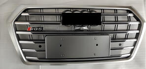 Audi Q5 2017–2025 Voorgrille SQ-Style (2017-2020, zwart met chroom) foto 1