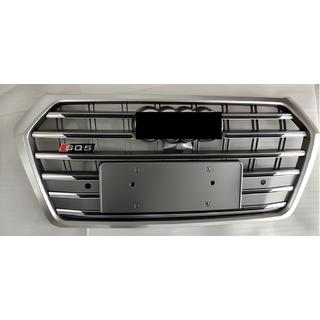 Voorgrille SQ-Style (2017-2020, zwart met chroom) Audi Q5 2017–2025