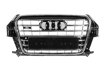 Audi Q3 2011–2019 Radiateurgrille SQ3 (2011-2015, zwart met chroom) foto 1