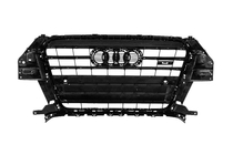 Audi Q3 2011–2019 Radiateurgrille SQ3 (2011-2015, zwart met chroom) foto 4