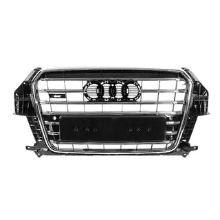 Radiateurgrille SQ3 (2011-2015, zwart met chroom) foto 1