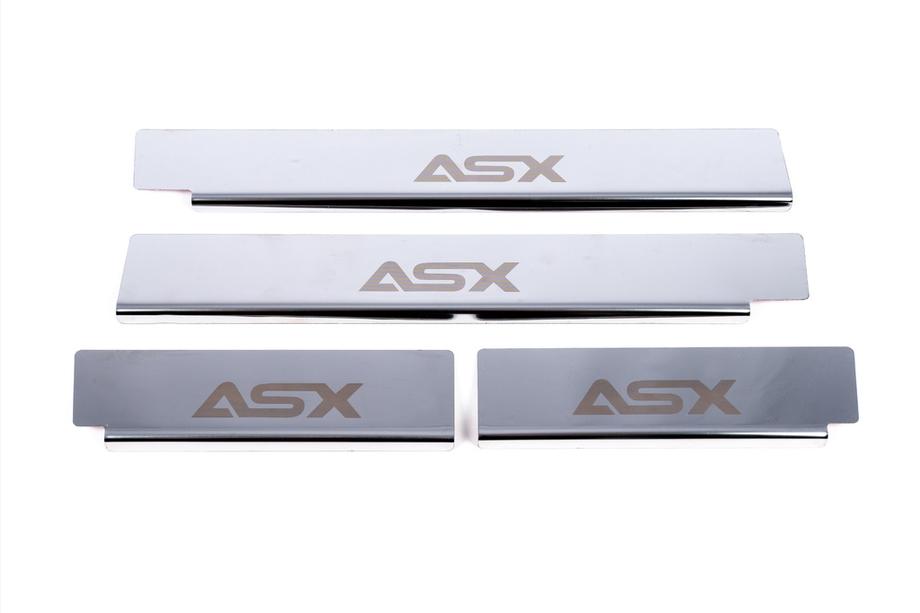 Mitsubishi ASX 2010–2023 Carmos instaplijsten RVS (4 stuks) Foto 2
