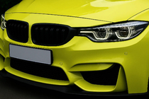 BMW 3 Serie F30/F31 2012–2019 M-Look niergrillen voor M3 F80, matzwart foto 1