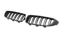 BMW 3 Serie F30/F31 2012–2019 M-Look niergrillen voor M3 F80, matzwart foto 5