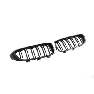 M-Look niergrillen voor M3 F80, matzwart BMW 3 Serie F30/F31 2012–2019 foto 4