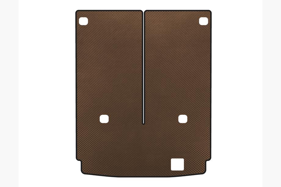 Mercedes GL-klasse X164 2006–2012 Kofferbakmat (7-zits met neergeklapte 3e zitrij, bruin) Image