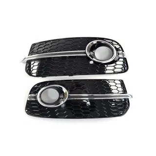 Mistlampgrilles RS-Style (2013-2017, 2 stuks, zwart met chroom) foto 1