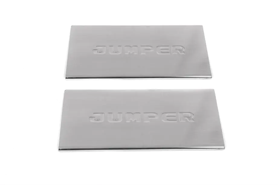 Citroen Jumper 2007–2025 Carmos V1 interieur instaplijsten (2 stuks, RVS) Image