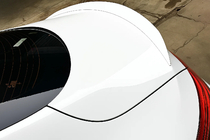 Mercedes C-klasse W205 2014–2021 DPT spoiler (Coupé, hoogglans zwart) foto 1