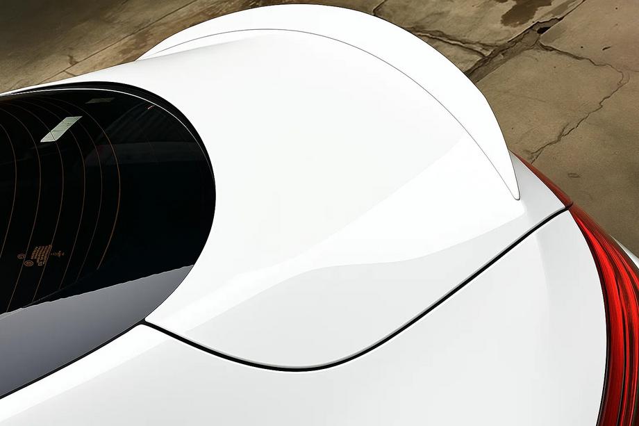 Mercedes C-klasse W205 2014–2021 DPT spoiler (Coupé, hoogglans zwart) Image