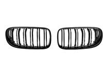 BMW 3-serie E92/E93 2006–2013 Niergrille M-Look (voor 2010-2013, hoogglans zwart) foto 3