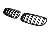 BMW 3-serie E92/E93 2006–2013 Niergrille M-Look (voor 2010-2013, hoogglans zwart) foto 4