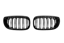 BMW 3 Serie E46 1998–2006 M-Look DPT nierroosters (voor Coupe 2003-2006, hoogglans zwart) foto 2