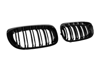 BMW 3 Serie E46 1998–2006 M-Look DPT nierroosters (voor Coupe 2003-2006, hoogglans zwart) foto 5