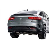Mercedes GLE Coupé C292 2015–2019 DPT spoiler (GLE43-design, hoogglans zwart) foto 1