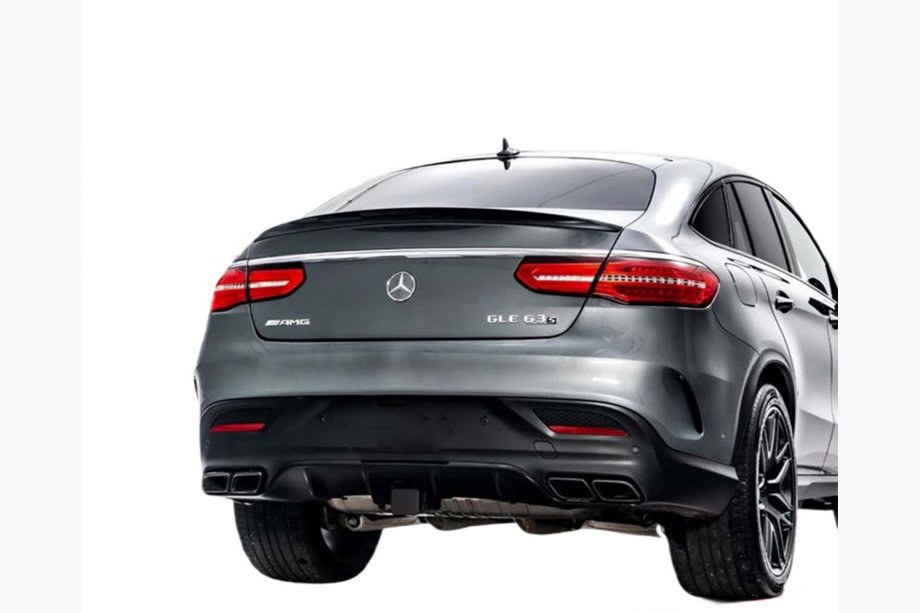 Mercedes GLE Coupé C292 2015–2019 DPT spoiler (GLE43-design, hoogglans zwart) Image