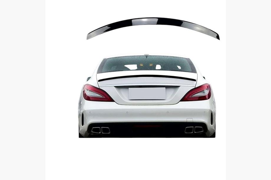 Mercedes CLS C218 2011–2018 DPT spoiler (hoogglans zwart) Image