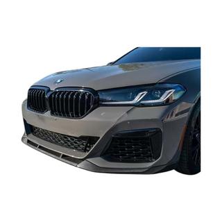 Front bumper lip Lip EuroCap V2 (voor M-Performance 2022-, hoogglans zwart) BMW 3 Serie G20/G21 2018– foto 2