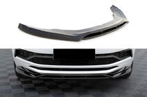 Skoda Kodiaq 2016–2023 DPT front bumper lip (hoogglans zwart) foto 1