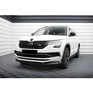 DPT front bumper lip (hoogglans zwart) Skoda Kodiaq 2016–2023 foto 2