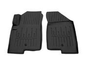 Jeep Patriot 2007–2016 Voorste rubberen automatten Stingray 3D (2007-2016, één bevestigingsclip bij bestuurdersmat, 2 stuks) foto 1