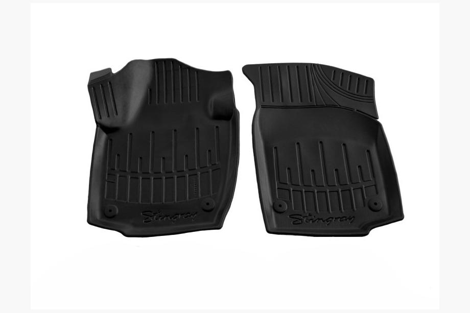 Skoda Rapid 2012–2019 Stingray 3D rubber automatten voor (2 stuks) Image