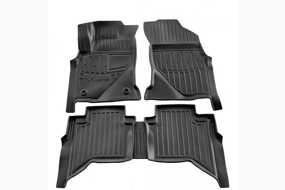 Toyota Hilux 2015– Stingray 3D rubberen vloermatten (Crew Cab, 5 stuks) Image