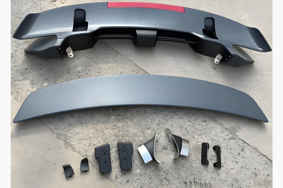 Porsche 911 (992) 2018– Spoiler Carrera (ABS-kunststof) Foto 2
