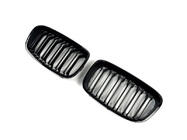 BMW 1 Serie F20/F21 2011–2019 M-Look nierengrilles (2011-2014, hoogglans zwart) foto 4