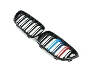 BMW 2-serie F22/F23 2014–2021 M-Look nierengrilles (M-Color) foto 4