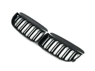 BMW 3-serie E90/E91 2005–2011 Niergrille M-Look (voor E-90/91 2005-2008, mat zwart) foto 3