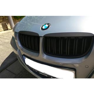 Niergrille M-Look (voor E-90/91 2005-2008, mat zwart) BMW 3-serie E90/E91 2005–2011 foto 1