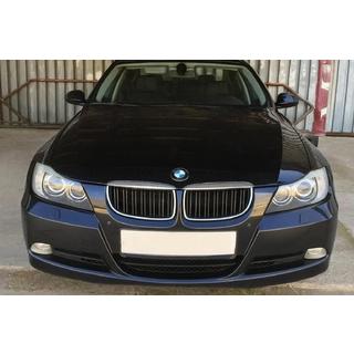 M-Look niergrillen (voor E-90/91 2005-2008, hoogglans zwart met chromen omlijsting) BMW 3-serie E90/E91 2005–2011 foto 1